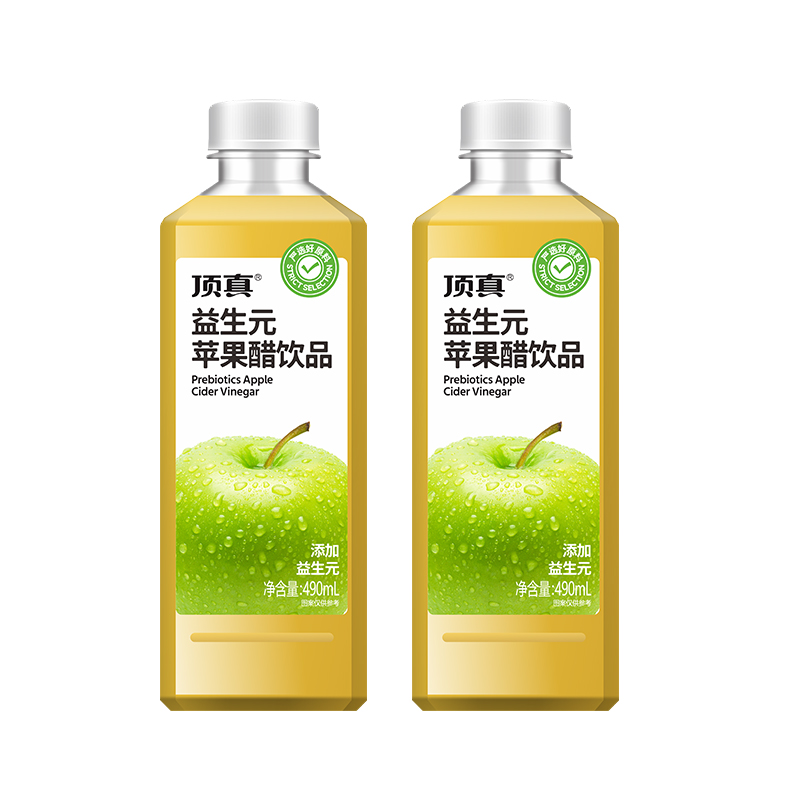 490毫升益生元蘋果醋飲品