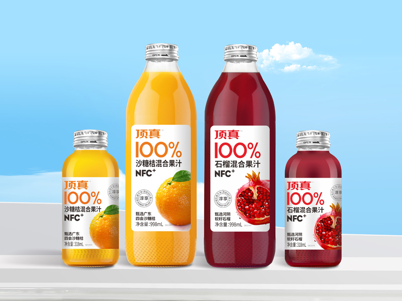 頂真推出100%混合果汁，千億級(jí)飲品市場(chǎng)再添生力軍